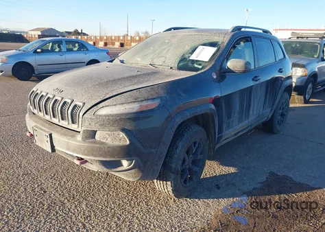 2016 Jeep Cherokee Trailhawk из США, поврежденный, VIN 1C4PJMBS2GW305282